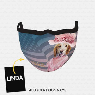 Personalized Dog Gift Idea - Royal Dog's Portrait 11 For Dog Lovers - Cloth Mask